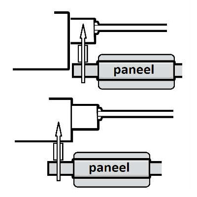 3c. Montage op afstandsbusjes