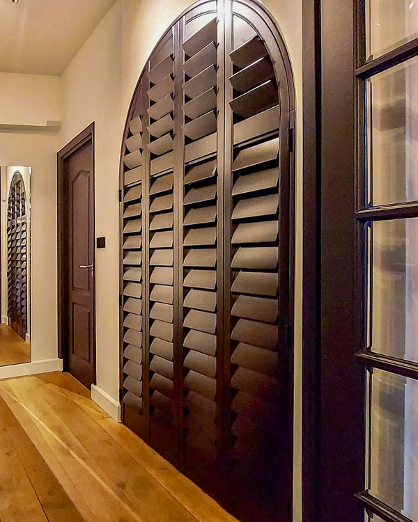 Shutters voor speciale vormen (o.a. ronde en schuine ramen)