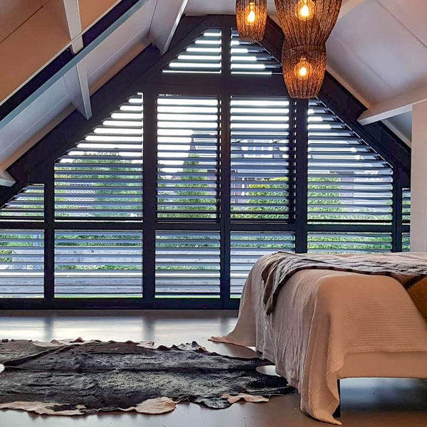 Shutters voor speciale vormen (o.a. ronde en schuine ramen)